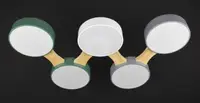 Люстра светодиодная потолочная LED светильник для квартиры на потолок лэд 27782 Белый 5х46х80 см.