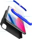 Чехол-накладка GKK 3 in 1 Hard PC Case Apple iPhone X Blue/Black