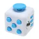 Кубик антистресс Fidget Cube 6216 2.8х2.8 см белый с голубым