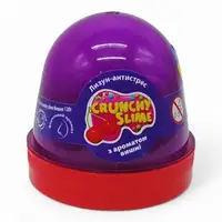 Лизун-антистресс "Crunchy Slime: Вишня" 120 г