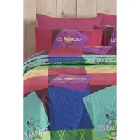 Покривало стьобане з наволочками Eponj Home - Les Paradise mixrenk мультиколор 200*220