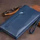 Клатч из кожи женский ST Leather 19317 Темно-синий