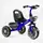 Детский велосипед 3-х колесный Best Trike, колеса из вспененной резины, стальная рама, фара с музыкой и светом, 2 корзины. Violet (147566)