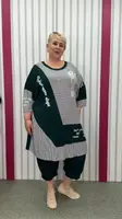 Костюм ( Туніка + Капрі) "Улет" Великого розміру 62-64 66-68 70-72 74-76