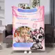 Плед 3D с метрикой Метрика для девочки Маленькая Зебра 1 фото 32783 80х100 см