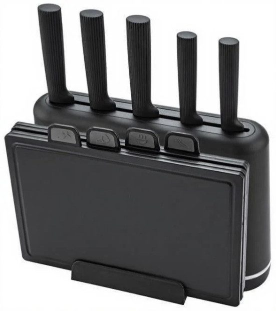 Гусятниця з двома кришками Edenberg EB-4613 34.5х24.5х12 см 8.5 л чорна