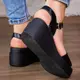 Женские босоножки Fashion Jabba 2945 40 размер 25 см Черный