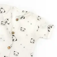 Пісочник для немовлят на ґудзиках Panda муслін