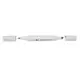 Маркер двусторонний Santi sketch SM-27 390556 светло-серый