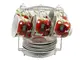 Чайный набор на подставке 13 предметов Маки Interos 3110-12-00084007