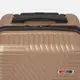 Чемодан маленький 4 колеса Ricco Grande T1ABS600gold-M