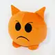 Мягкая игрушка Weber Toys смайлик emoji злюка 18см (WT617)
