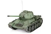 Танк на радиоуправлении 1:16 Heng Long T-34 с пневмопушкой и и/к боем Upgrade