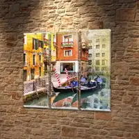 Интернет магазин картин модульных на ПВХ ткани, 80x80 см, (80x25-3)