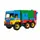 Уценка. Мусоровоз Middle truck сине-зеленый  - нет мусорного бака