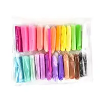 Набір для творчості (повітряний пластилін) "UʼDO Clay. 24 кольори"