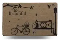 Коврик придверный Dariana Лён Life is Beautiful D-5445 45х75 см