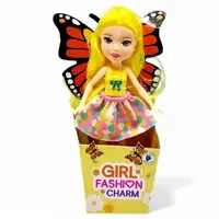 Кукла "Fashion charm" (высота 15 см) желтый