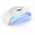 LED UV лед уф лампа SUN X PLUS 72вт для наращивания ногтей, гель лак для двух рук Белая