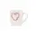 Кружка Ardesto Heart AR3467W 320 мл белая