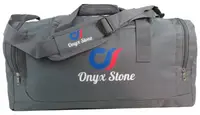 Дорожная сумка среднего размера 40L Onyx Stone серая