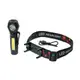 Фонарик налобный LED RL-211 |Type-C, XPE LED+COB, Magnetic fix torch|
