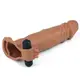 Насадка с вибрацией Add 2" Vibrating Penis Sleeve Brown
