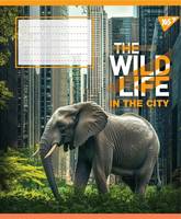 Зошит у лінію А5 YES The wild in the city 767773 96 аркушів