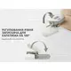 Фонарь с клипсой Naturehike NH21ZM013, бежевый