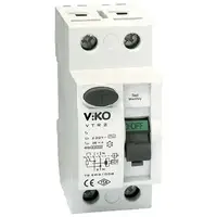 Устройство защитного отключения УЗО VIKO 2Р, 63А, 30мА