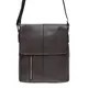 Мужская кожаная сумка на плечо Borsa Leather K15103-brown