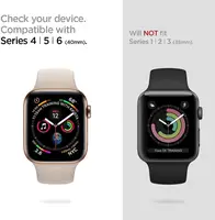 Чохол Spigen для Apple Watch SE/6/5/4 (40 mm) Thin Fit, Crystal Clear (ACS02815)
