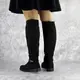 Ботфорты женские Fashion Maddie 2322 40 размер 25,5 см Черный