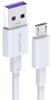 Кабель AWEI CL-77M Fast Charge MicroUSB Cable 1m White