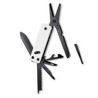 Мини мультитул Roxon KS2E Noir, черное лезвие, белый