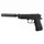 УЦЕНКА! Детский пистолет на пульках Galaxy Beretta 92 G052A-UC с глушителем, пластик