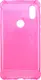 Чехол-накладка TOTO Shockproof Carbon Brush TPU Case Xiaomi Mix 2S Pink