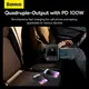 Пусковое устройство (бустер) для авто Baseus Super Energy Ultra Jump Starter 3000A/26800mAh |2USB/Type-C/DC, PD/QC, 100W/3A|