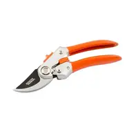 Секатор садовый MASTERTOOL 200 мм, ручки AL+PVC, лезвие SK5+тефлон (14-6123)