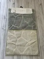 Velora tas gri Килимки в ванну кімнату 2в1.Velora Туреччина