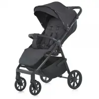 Коляска прогулочная El Camino Malta ME 1182 Black Onyx черная