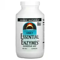 Натуральная добавка Source Naturals Daily Essential Enzymes 500 mg, 60 капсул