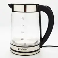 Электрочайник Hoffmans 2,2 л HM-2515 • Стеклянный чайник для чая и кофе 1800W