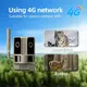4G фотоловушка KUBiTECH D180 (2 камеры, облако, онлайн видео) (1434)