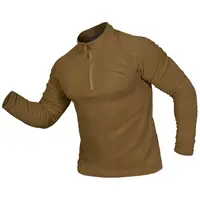 CamoTec кофта флисовая Hawk Coyote, военная кофта, тактическая кофта, мужская кофта, зимняя теплая кофта