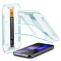 Захисне скло Spigen для Pixel 9 Pro / Pixel 9 - EZ FIT GLAS.tR (2 шт), Clear (AGL08442)