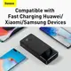 УМБ BASEUS Bipow Digital Display Power bank 20000mAh |2USB/1Type-C, 3A/15W, QC| (PPDML-J02)