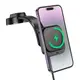 Держатель HOCO Might retractable magnetic wireless fast charging car holder (cente concole) HW24 |15W, 4.5-7"|