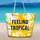 Сумка пляжна Malibu Feeling tropical 50х36х15 см (MAL_20J033)