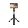 Селфи-монопод HOCO Treasure aluminum alloy fill light gimbal version live broadcast support K15 |Bluetooth|
